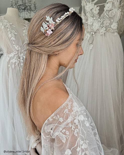 Half Up Half Down Wedding Hairstyles: Top Looks + Expert Tips