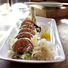 Gebackenes Lachs Sashimi Mit Sesamcreme Rezept Lecker Gebackener Lachs Sashimi Hausgemachte Sushi