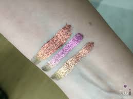 Natasha denona liquid lipstick in raw. Natasha Denona Chromium Liquid Eyeshadows Review Twindly Beauty Blog