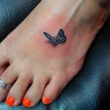 The tattoo has the 3d effect implemented by the use of shadows which appear to be below the butterfly. 40 Breathtaking 3d Tattoos Design You Have To See To Believe Tiny Butterfly Tattoo Small 3d Tattoos Butterfly Foot Tattoo