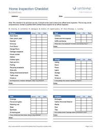 Free Printable Home Inspection Checklist Pdf From Vertex42