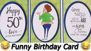 There are also many other things you can give mom as a 50th birthday gift. How To 50th Birthday Card For Mum Using Art Impressions Stamps Process Video Youtube