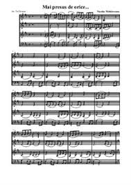 Nu şi pentru larissa, care ştia de planurile de căsătorie ale lui ian dinainte de accident şi de. Mai Presus De Orice By N Moldoveanu Sheet Music On Musicaneo
