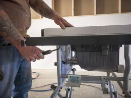 Specifically, a saw with a more stable/square fence that can extend out a bit to accept more board width. Kobalt Portable Table Saw Review Kt10152 Pro Tool Reviews