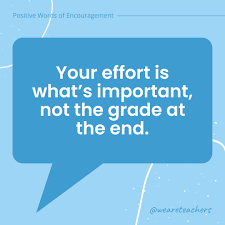 Positive Words of Encouragement for Kids