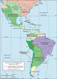 Viceroyalty Of New Granada Definition History Facts Simon Bolivar Viceroyalty Of New Spain New Spain