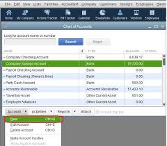 How To Set Up A Chart Of Accounts In Quickbooks Qbalance Com