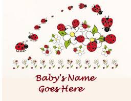 Kidsline Ladybug Wall Decals Wall Decals Stickers And Clings Little Ladybug Stickers Or Decals Are Ladybug Wall Art Wall Decals Ladybug Decorations