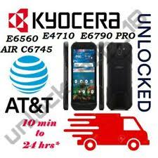 After you insert a sim card from a different carrier, your kyocera will prompt for a network unlock code (nuc) or a sim network unlock pin (nup). At T Unlock Code For Kyocera Duraforce C6745 Hydro Air E6560 C For Sale Online Ebay