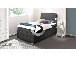 Single Boxspringbett 120x200 Cm In Braun Mit Bettkasten Ivetta Bet In 2020 Bettfedern Schlafzimmerbank Mit Stauraum Boxspringbett
