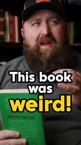 This is one of the strangest books I've ever read., I'm currently