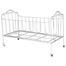 French Iron Baby Crib Or Doggie Bed For Sale At 1stdibs