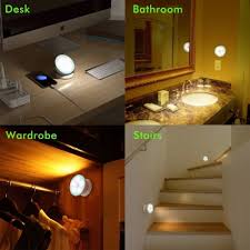 Oxyled Oxyled N03 Wireless Motion Sensing Led Night Light 360 Rotatable Stick On Anywhere With Magnetic Base