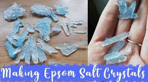 Common salt or sodium chloride, (nacl) is a water softener. Diy Making Epsom Salt Crystals Easy Youtube