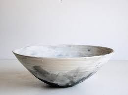 Black And White Bowl Black White Layered Bowl 10 White Bowls Unique Bowls Black And White