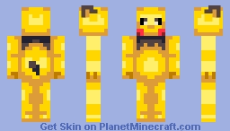 Shiny pichu and regular pichusts_ssp/reddit. Shiny Pichu Sprite Skin Minecraft Skin