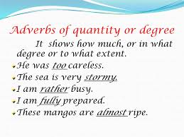 Here's a list of sentences with the adverb phrase in bold: Adverbs Online Presentation
