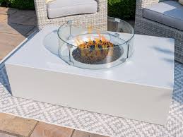I've included some affiliate links to products i used in this project. Maze Rattan Rectangular Gas Fire Pit Firepit And Fire Bowl At Gardenman