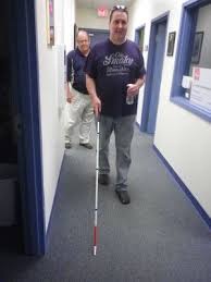 White Cane Training In The Lighthouse Low Vision Macular Degeneration Visually Impaired