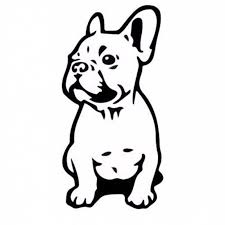 Black And White Frenchie Clipart French Bulldog Playful And Smart French Bulldog Drawing French Bulldog Tattoo Bulldog Tattoo