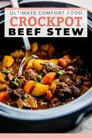 Crock Pot Beef Stew Recipe Savory Nothings Beef Stew Crockpot Crockpot Recipes Beef Crockpot Recipes Beef Stew