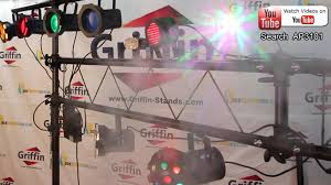 Dj Light Truss Stand System By Griffin I Beam Trussing Equipment Set Hanging Mount Lighting Package For Music Gear Pa Speakers Can Lights T Bar And Extra Truss Extension For Audio