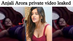 Anjali arora viral video twitter