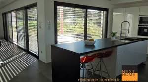 Maison Architecte Toit Plat Garage Accole Nexthome Creation Maison Moderne Toit Plat Interieur Maison Design Maison Cubique