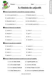 Elles comprennent des rappels théoriques clairs et précis, des exercices originaux et leurs corrigés. Exercice Adjectif Ce2 Imprimer Gratuit L Adjectif Qualificatif Lutin Bazar 1 Complete Ces Phrases Avec Des Adjectifs De Couleur Maude Peloquin