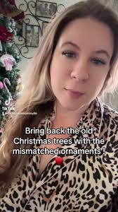 Old Christmas Tree Small Ornaments