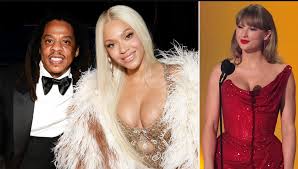 After Beyoncé won her first Album of the Year award for Cowboy Carter at the 2025 #Grammys, Taylor Swift and Jay-Z shared a special celebratory moment. | E! News | Facebook