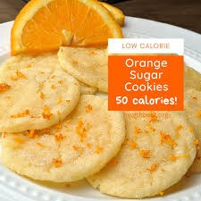 Low carb sugar cookies with vanilla cream cheese frosting. Low Calorie Orange Sugar Cookies Health Beet