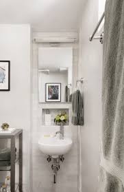 You might consider purchasing a tiered storage shelf similar to the one above to triple the amount of storage within one small area of counter space. New This Week Space Saving Ideas In 3 Small Bathrooms