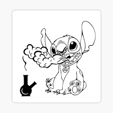 Jasmine princess coloring page free to print out. Disney Weed Stickers Redbubble