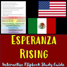 Esperanza Rising Interactive Flipbook Study Guide - TeachersTrading.com