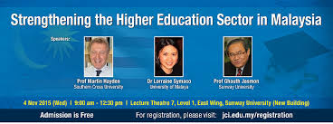 The leading malaysian universities are committing a good level of teaching resources as measured by our faculty/student ratio. Some Thoughts On Strengthening The Higher Education Sector In Malaysia A Jci Sea Event Knowledge Without Borders