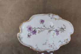 Up for your consideration for this very rare antique hand painted china service for 12 made by theodore haviland china rosario pattern. Vintage Limoges Other French China1