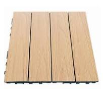 300x300mm DIY Co-extrusion WPC Decking Tile from China ...