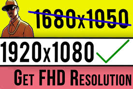 How To Get 1920x1080p Resolution In Gta San Andreas Pro Editors Monitor fullhd de titulares constantemente a pergunta sobre como colocar a resolução de 1920 x 1080 em san andreas? pro editors