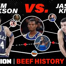 Jason kidd's son was not blown away by his father's rookie performance as an nba coach. Jason Kidd Jim Jackson Beef Involved Mashburn And A Toni Braxton Myth Sbnation Com