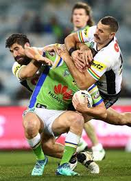 Liam Knight Photos Photos Nrl Rd 14 Raiders Vs Panthers In 2021 Nrl Rugby Men Rugby League
