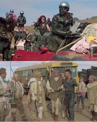 It's very hard to say which i prefer because they are both so different. In The Road Warrior Mad Max 2 The Raiders Wear Dark And The Good Guys Wear Light Colors Except Max He S The Necessary Evil That Can Deliver The People From The Wasteland