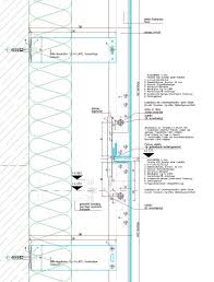 Cross Section Through Cladding Architektur Hochbau Stahlbau