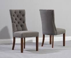 Maybe you would like to learn more about one of these? Albury Dark Wood And Grey Fabric Pair Of Dining Chairs Home Supplier