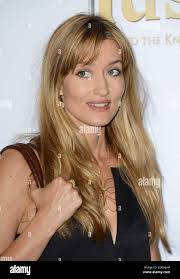 Natascha McElhone arriving at the UK Premiere of Justin and the Knights of  Valour, May Fair Hotel, London Stock Photo