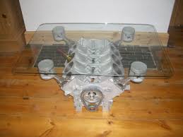 We have manufactured a range of standard engine block coffee tables based on v8 engine blocks from rover, cosworth and jaguar. V8 Engine Table 8 Steps With Pictures Instructables