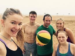 She has been climbing since she was four years old and was inspired early by french free climber catherine destiville. Shauna Coxsey On Twitter Well We Attempted To Play Volleyball In The Rain And Wind It Was That Successful But It Was Fun Haiyang Beach Http T Co 2a4qxtofff
