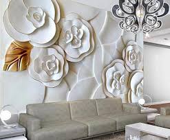 Como fazer tapete com duas cores de maneira fácil! Wohnzimmer 3d Tapete Rose Wandkunst Tapete 800x661 Wallpapertip