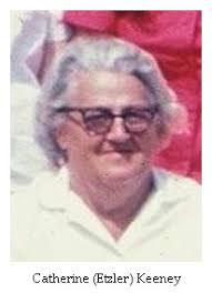 Catherine Irene Etzler Keeney (1914-1995)