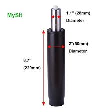 Mysit Office Chair Gas Lift Cylinder Heavy Duty 5 Quot Stroke Universal Size Gas Spring Office Furniture Accessories Office Chair Dining Room Chair Cushions